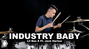 Lil Nas X - Industry Baby (Drums) AI voice text to speech and AI music cover generator